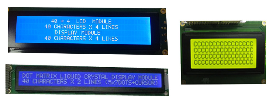 mono LCD display